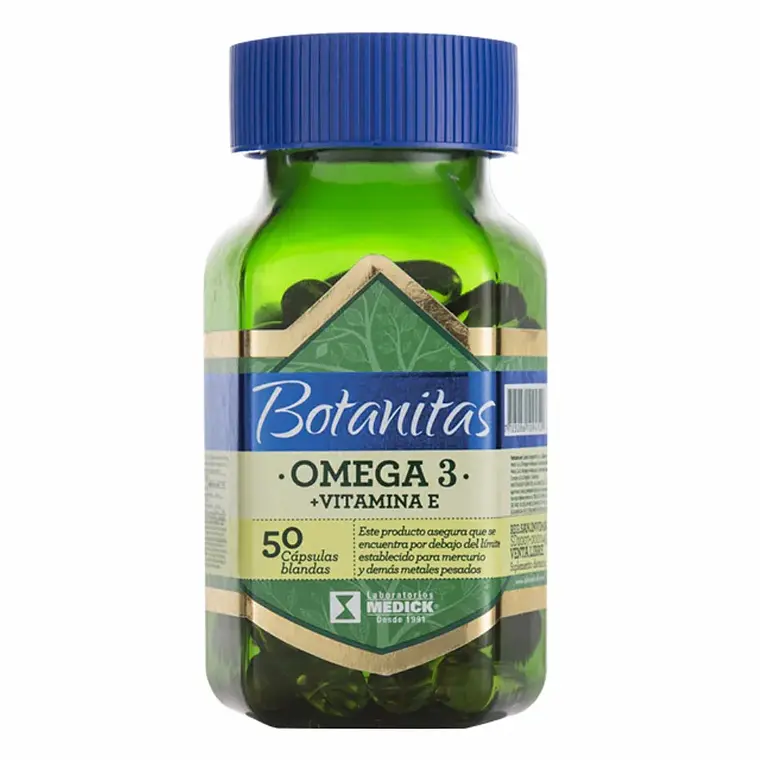 OMEGA 3 + VITAMINA E X 50 CAPS