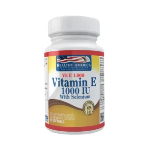 VITAMINA E 1000 IU + SELENIO – HEALTHY AMERICA