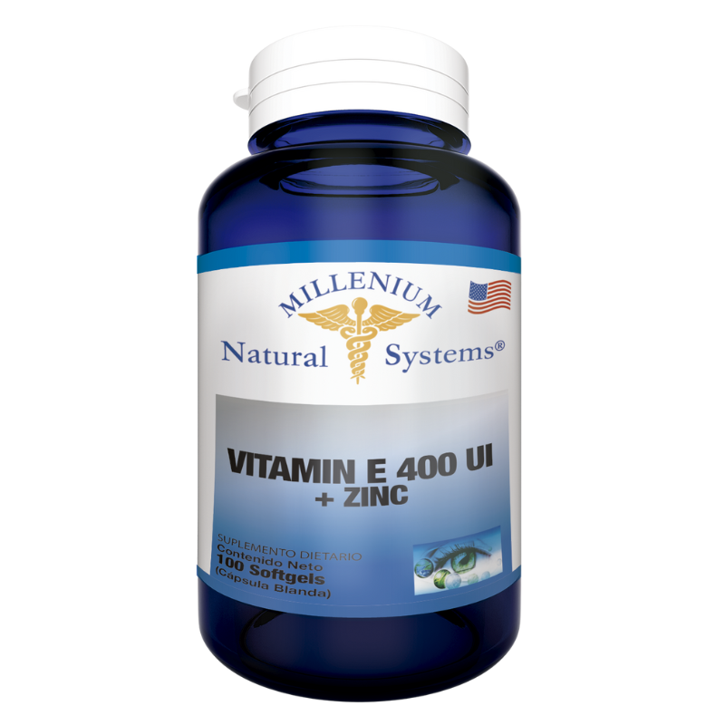 VITAMINA E 400 UI + ZINC – NATURAL SYSTEMS